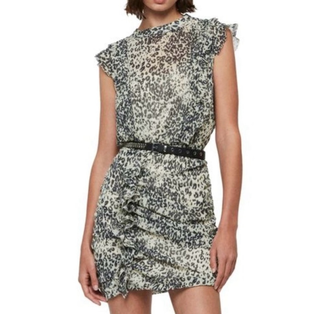 NWOT All Saints Hali Patch Dress 6